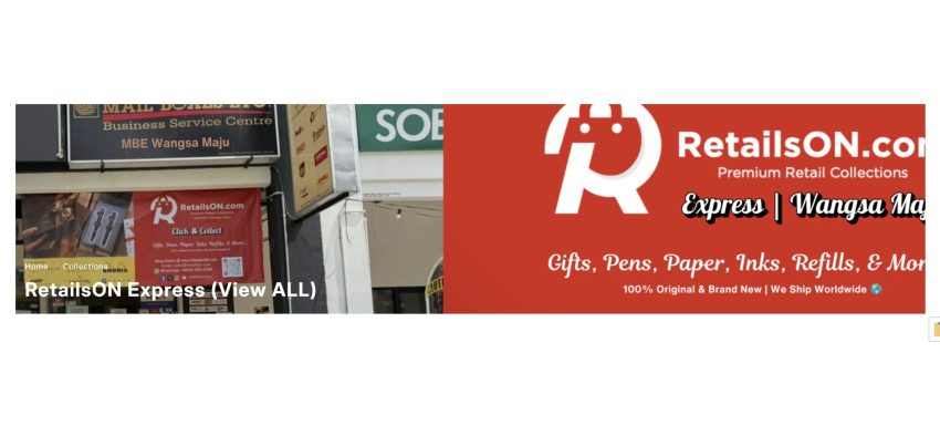 RetailsON Express at MBE Wangsa Maju Parker Pens Refills